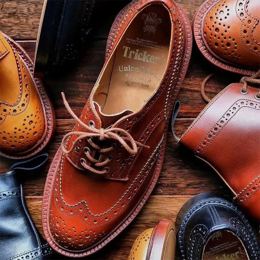 Tricker's × UW トリッカーズ/ユニオンワークス uk7英国製