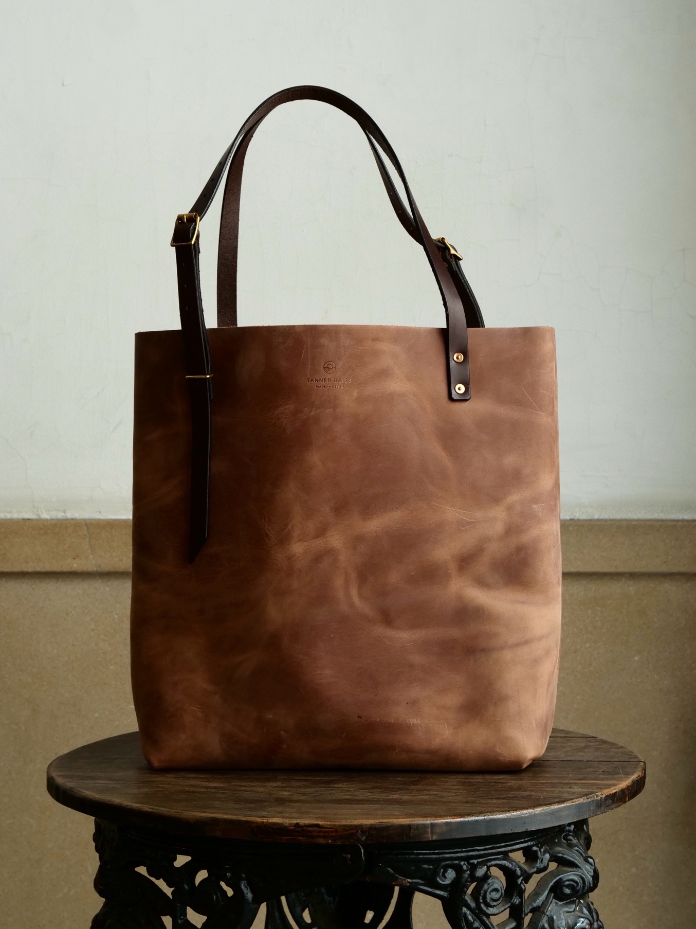 Vixen Leather Tote Bag-Tanner Bates