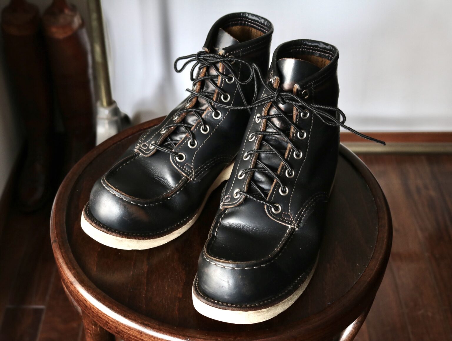 REDWING 8165 サイズ6 茶芯　四角犬タグ　レッドウィング