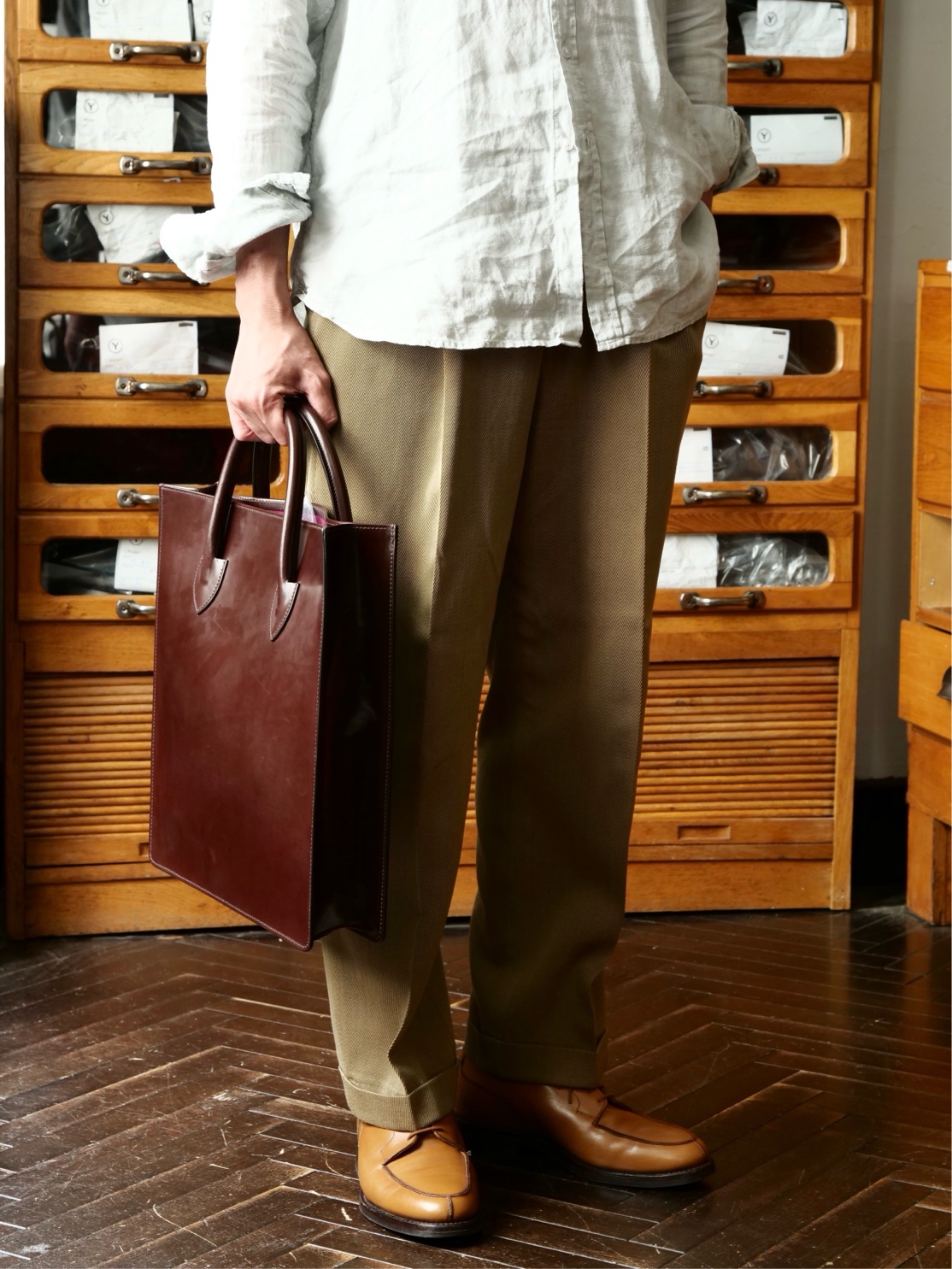 SOLE OPTION】CHELSEA / Bridle Leather Tote｜BLOG｜ユニオン