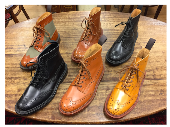 Tricker's × UW トリッカーズ/ユニオンワークス uk7英国製