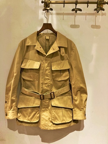 Soundman Safari Jacket｜BLOG｜ユニオンワークス [ 靴修理、鞄修理