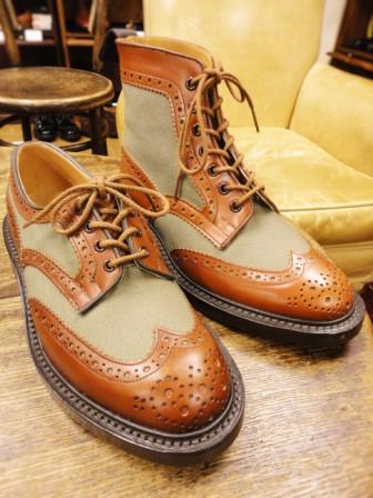 【 専用】tricker’s ブラック コンビブーツ